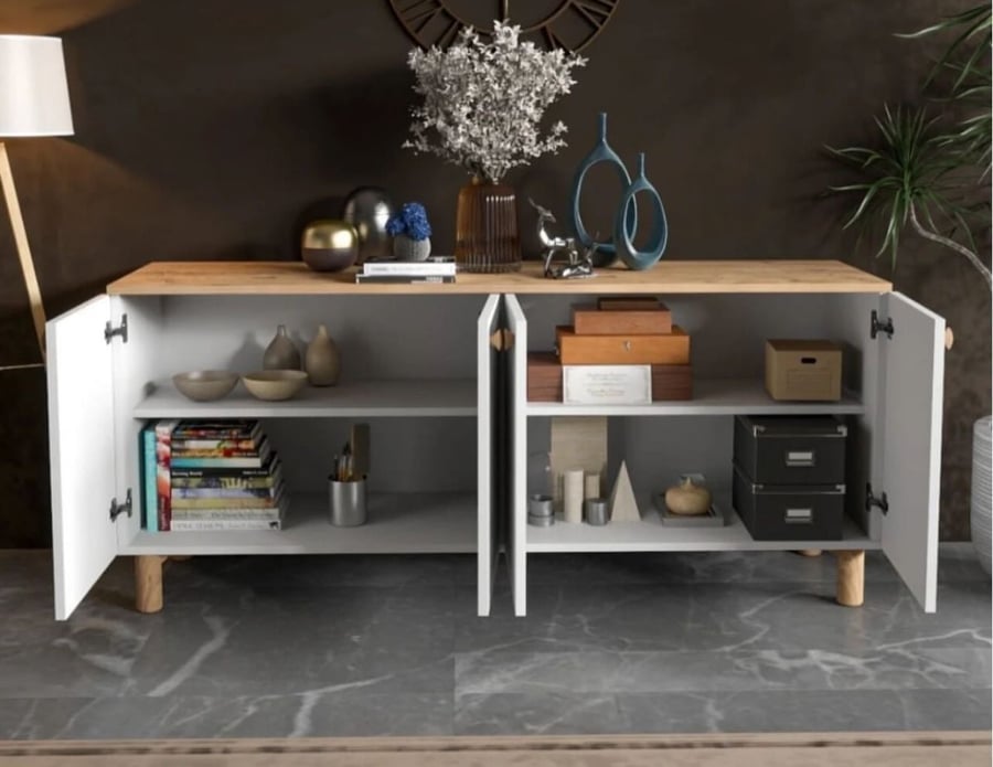Luxurious wooden buffet