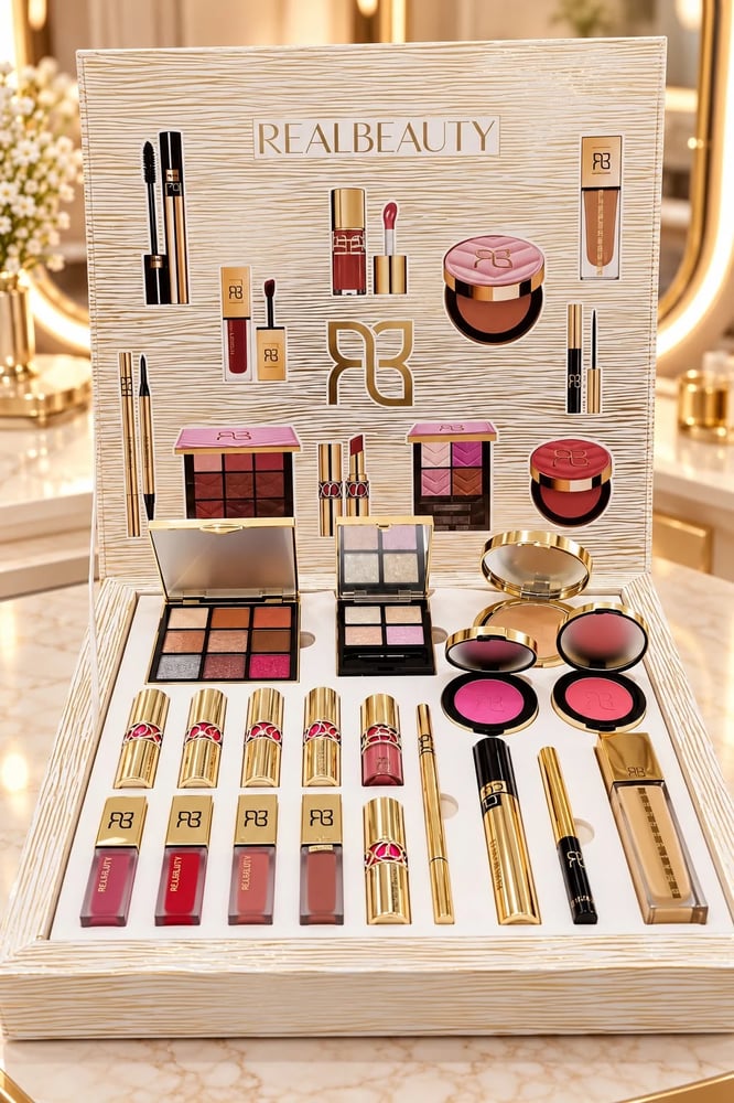 طقم مكياج REAL BEAUTYالفاخر