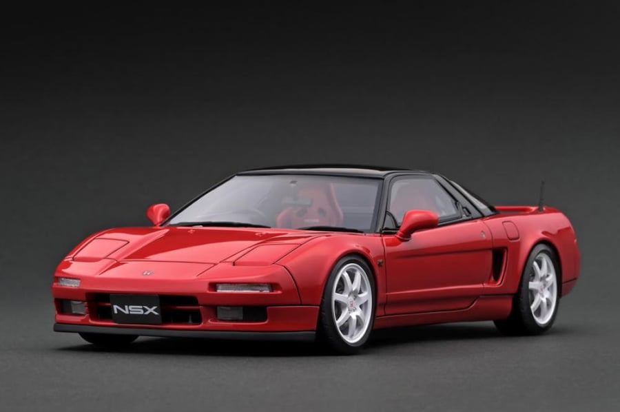 Honda NSX-R (NA1)  Brand: Ignition Model  Scale: 1/18 Color: Red  SKU: IG3486 Limited Edition