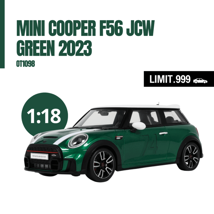 Otto Mobile 1:18 Mini Cooper JCW British Racing Green IV (F56) 2023 (OT1098)