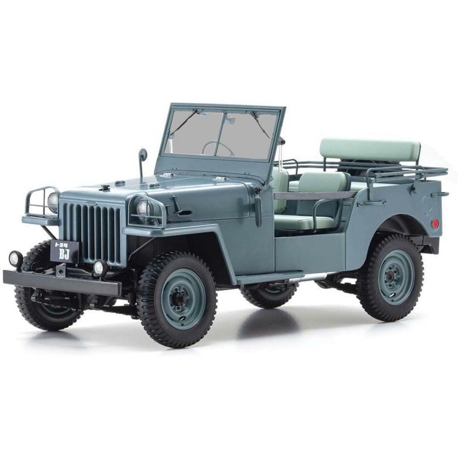 Toyota Land Cruiser BJ - Light Green 1:18 Scale Diecast Replica Model by Kyosho K08959G