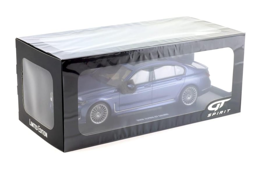 1:18 GT Spirit GT465 BMW Alpina B7 Sedan 2022 blue metallic