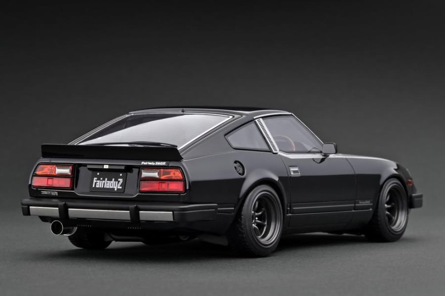 Ignition Model IG3517  1/18 Scale  Nissan Fairlady Z (S130) Black/Silver