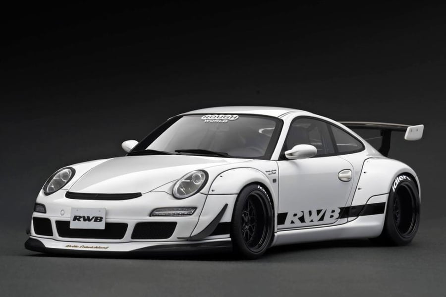 Ignition Model IG3779 1/18 Scale  RWB 997 GT3 White