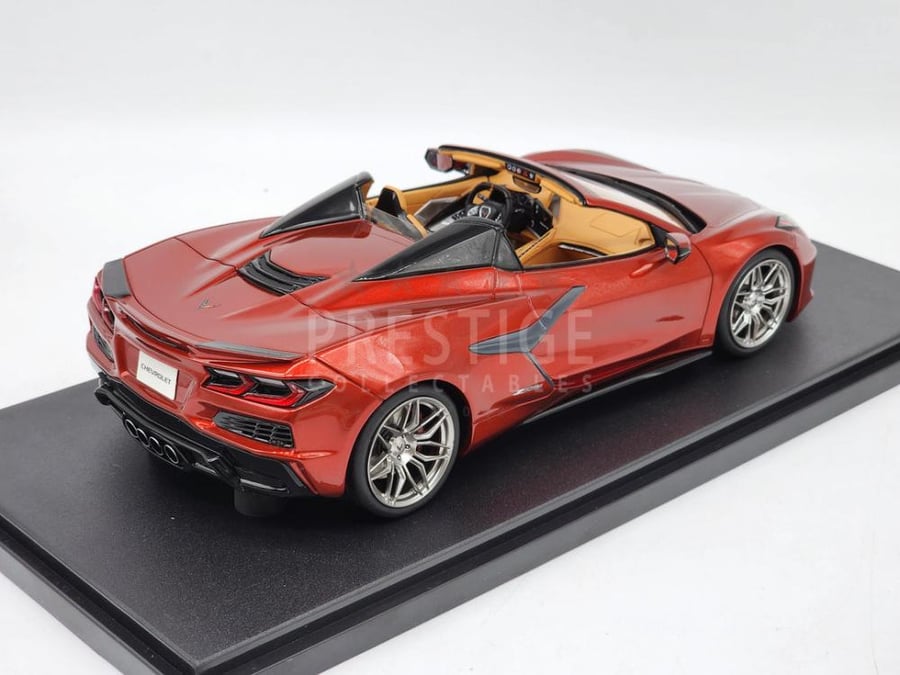 GT Spirit 2022 Chevrolet Corvette C8 Cabriolet Z06 Red Mist Metallic GT402 1:18