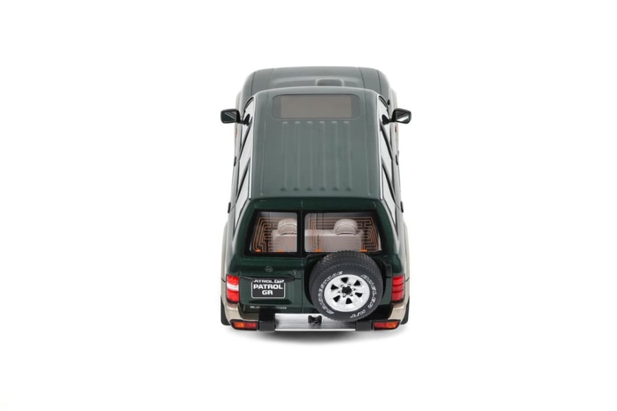 NISSAN - PATROL GR Y61 1998 Brand: Otto-mobile  Scale: 1/18 Color: Green/Gold  Limited Edition: 1 of 3000 Units SKU : OT433