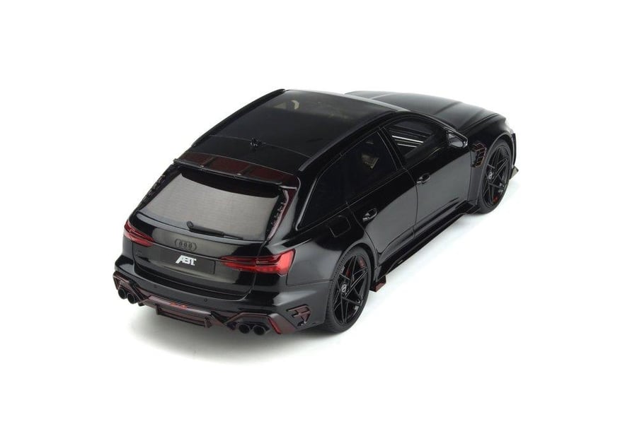 AUDI A6 RS6 ABT Avant C8 2021  Brand: Gt-spirit Scale: 1/18 Color: Black  Limited edition: 1 OF 1400 UNITS Item Code : GT868
