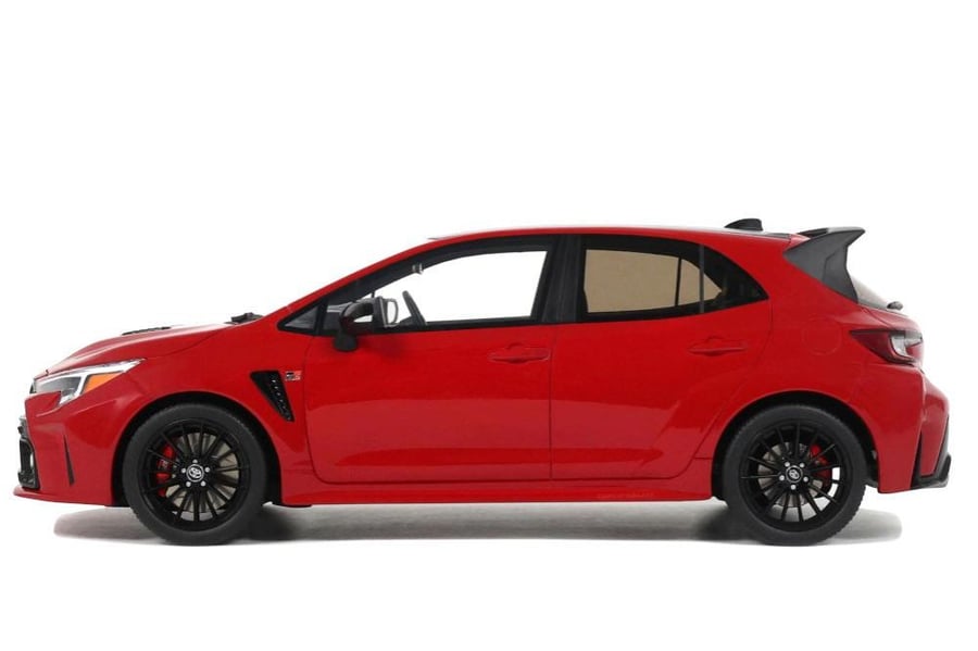 Toyota Corolla GR Circuit Edition 2022 supersonic red 1:18 OttOmobile Limitation 999 pcs. Article ID OT1072