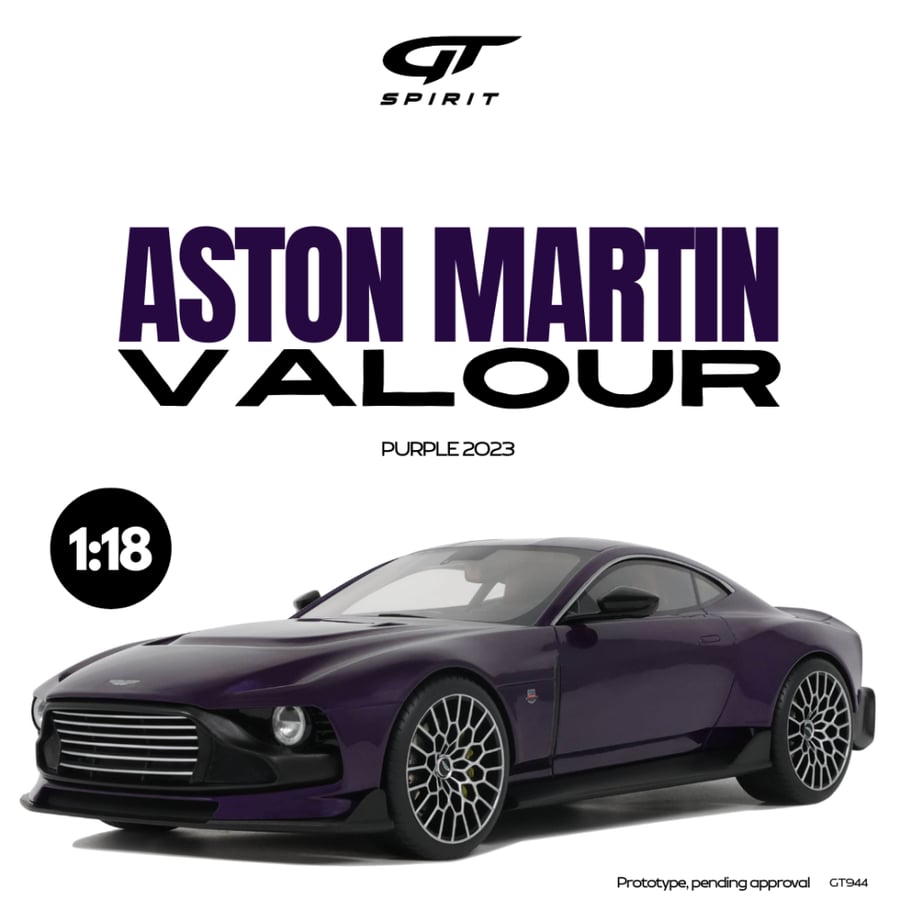 1:18 GT Spirit GT944 Aston Martin Valour Coupe 2023 Strom purple metallic