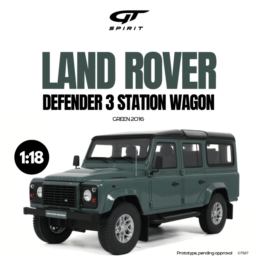 1:18 GT Spirit GT527 Land Rover Defender 3 Station Wagon 2016 Keswick green
