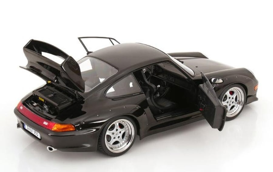 KK Scale Porsche 911 (993) GT2 (1996) Speedline Wheels Black KKDC120286S 1:12