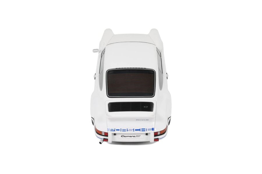 GT-SPIRIT - PORSCHE - 911 CARRERA RS 2.7 COUPE 1973  Scale: 1/12   Manufacturer code: GT921   Colour: WHITE   Material: resin   Year: 1973   Notes: LIMITED EDITION