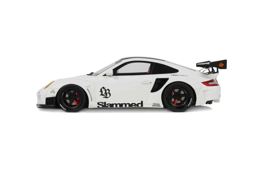 GT Spirit 1:18 Porsche 911 (997) LB-Works Porsche Turbo White 2024 (GT958) Limited Edition Resin Model