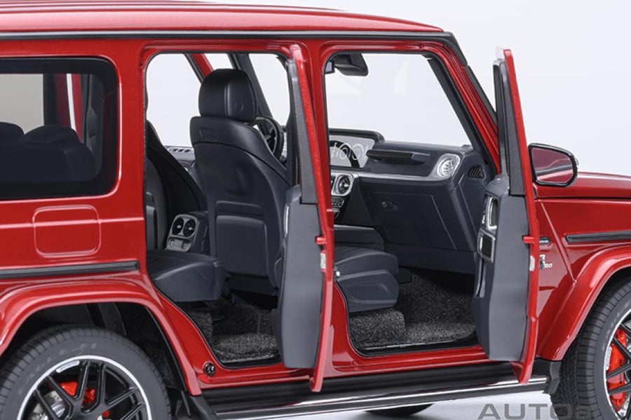 Autoart 1/18 76353  MERCEDES-AMG G63 2019 (DESIGNO CARDINAL RED METALLIC)