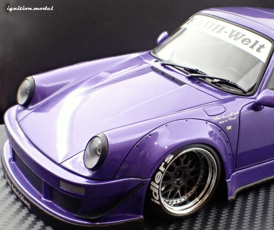 IG3619 RWB 930 Purple 1/18 Ignition Model