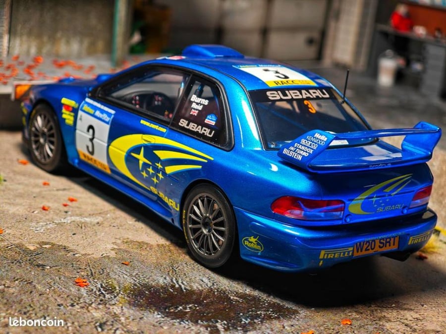OTTO-MOBILE - SUBARU - IMPREZA WRC S6 N 3 2nd RALLY CATALUNYA 2000 RICHARD BURNS - ROBERT REID  Scale: 1/18   Manufacturer code: OT472   Colour: BLUE MET YELLOW   Material: resin   Year: 2000   Notes: LIMITED 2000 ITEMS