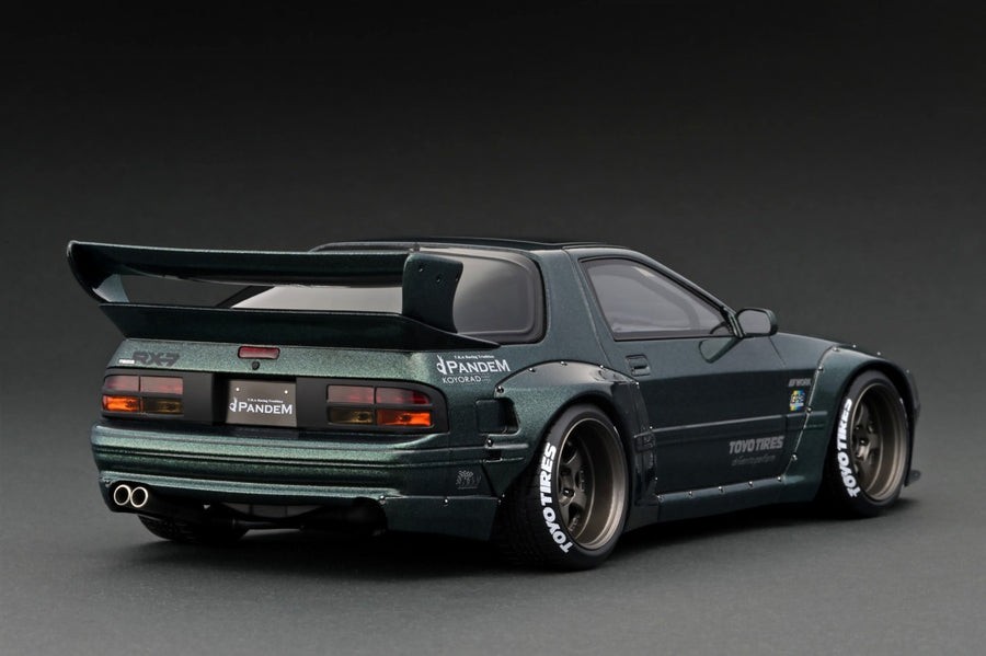 Ignition Model IG2915 1/18 Scale  PANDEM RX-7 (FC3S) Green Metallic