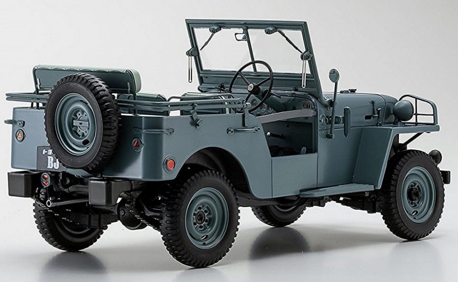 Toyota Land Cruiser BJ - Light Green 1:18 Scale Diecast Replica Model by Kyosho K08959G