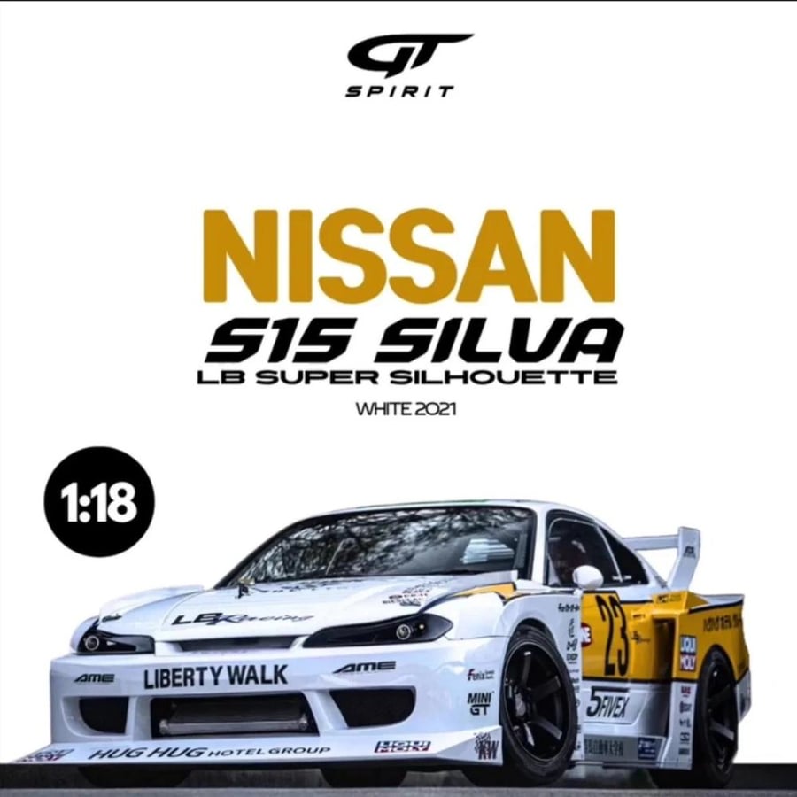 1:18 GT Spirit GT560 Nissan S15 Silvia LB Super Silhouette white 2021