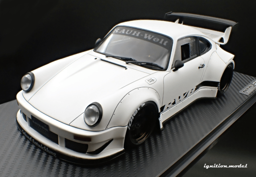 Ignition Model IG3696 1/18 Scale  RWB 930 Matte White