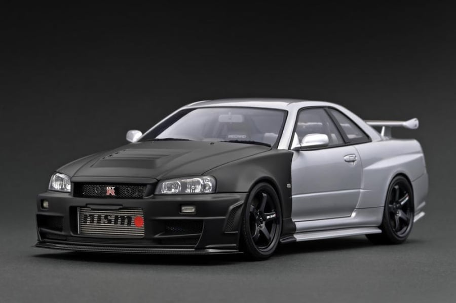 Ignition Model IG3638  1/18 Scale  Nismo R34 GT-R Z-tune Test 2004 Suzuka