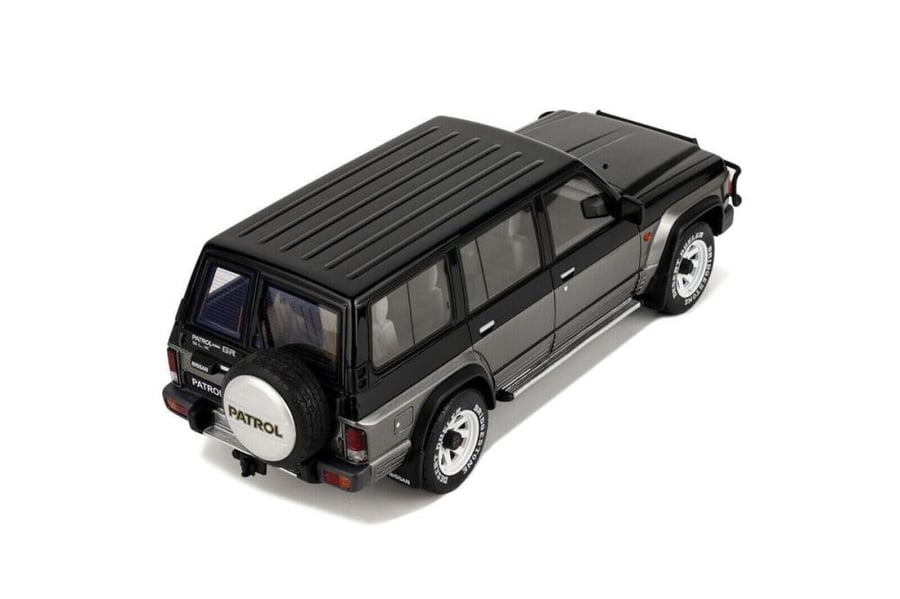 Nissan Patrol GR Y60 Scale: 1/18 Color: Black/Grey  Limited edition: 1 of 3000 Units Item Code : OT993