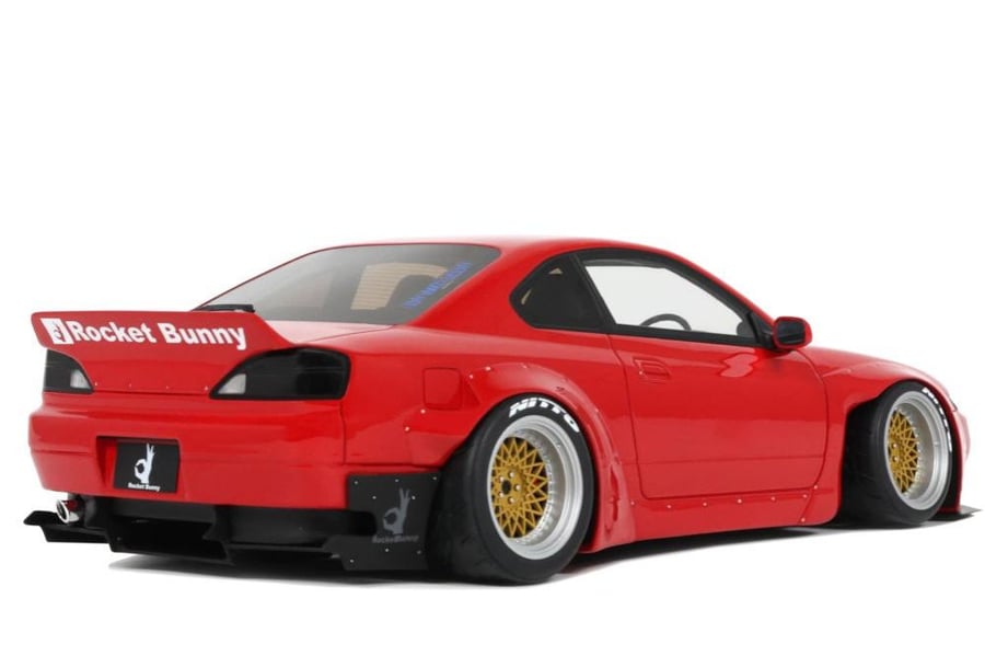 OTTO-MOBILE - NISSAN - SILVIA (S15) ROCKET BUNNY COUPE 2014  Scale: 1/18   Manufacturer code: OT1115   Colour: RED   Material: resin   Year: 2014   Notes: LIMITED EDITION