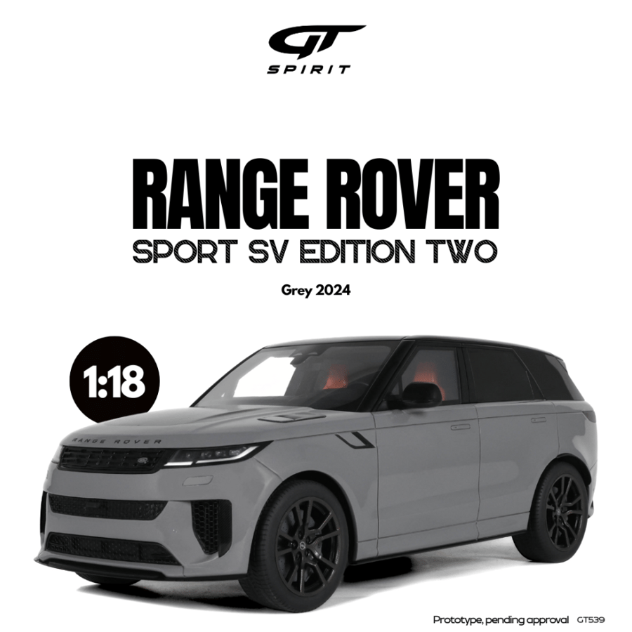1:18 GT Spirit GT539 Range Rover Sport SV Edition Two Marl grey gloss 2024