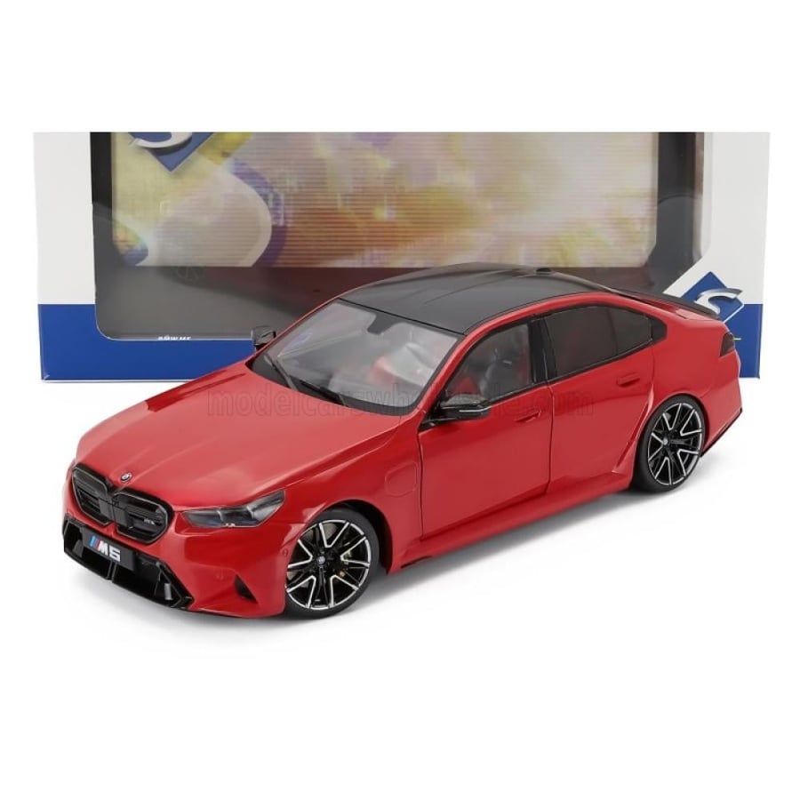 BMW M5 G90 2025 Red Solido S1814701 1/18