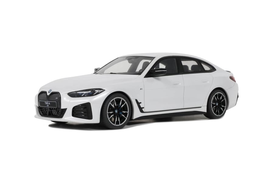 Otto Mobile 1:18 BMW I4 M50 Mineral White Metallic (C6A) 2021 (OT1074)