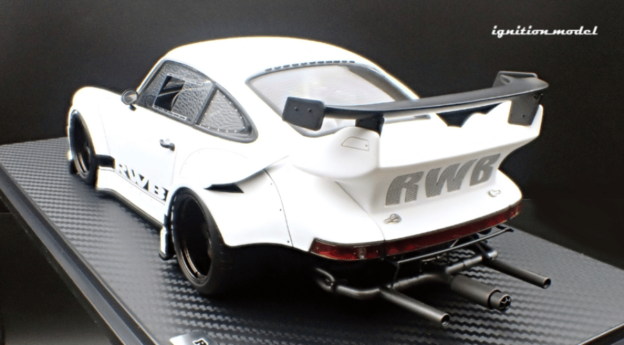 Ignition Model IG3696 1/18 Scale  RWB 930 Matte White