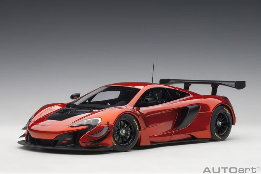 McLaren 650S GT3 Plain Body Version (Volcano Orange)