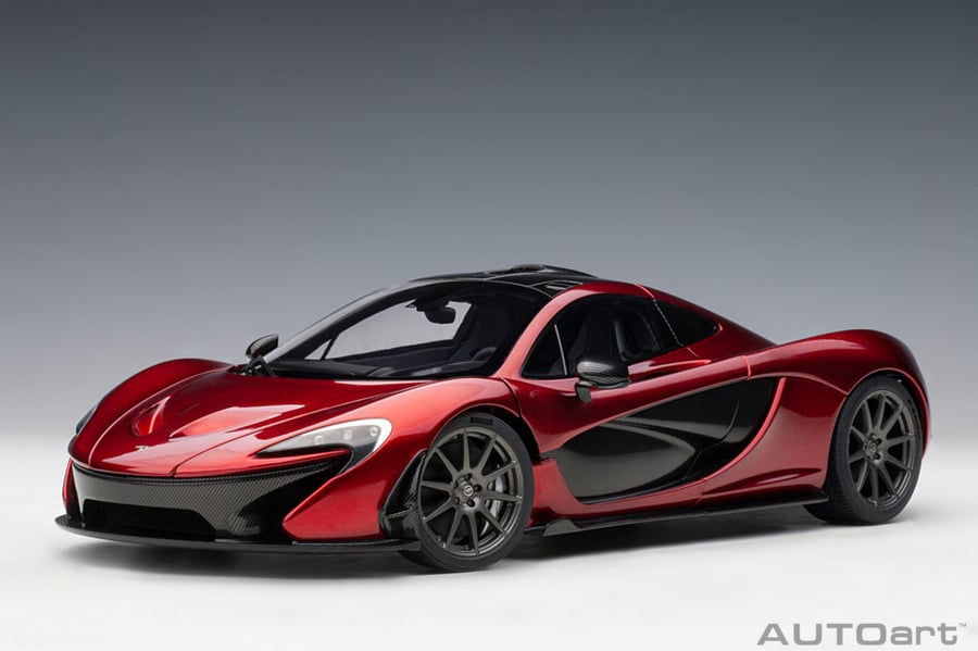 Mclaren P1 Brand: Autoart Color: Red  Scale: 1/18 SKU : 76062