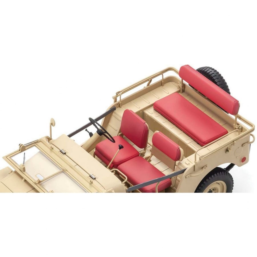 Toyota Land Cruiser BJ - Beige 1:18 Scale Diecast Replica Model by Kyosho K08959BE