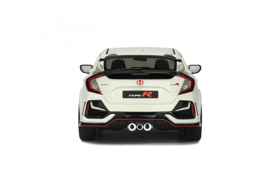 Honda Civic Type R (FK8) 2020 Brand: Otto  Scale: 1/18 Color: White  Limited Edition : 1 of 2000 Units  SKU : OT388