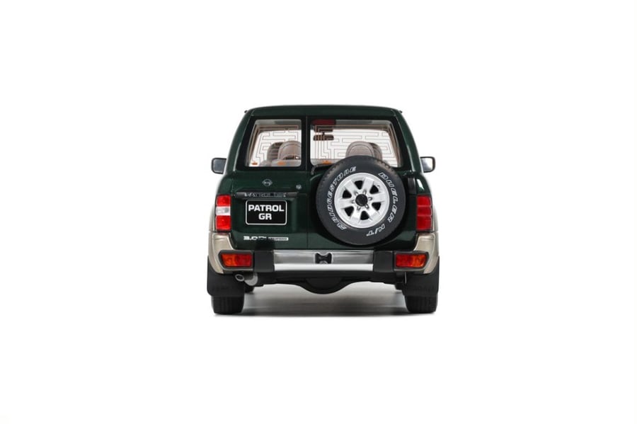 NISSAN - PATROL GR Y61 1998 Brand: Otto-mobile  Scale: 1/18 Color: Green/Gold  Limited Edition: 1 of 3000 Units SKU : OT433