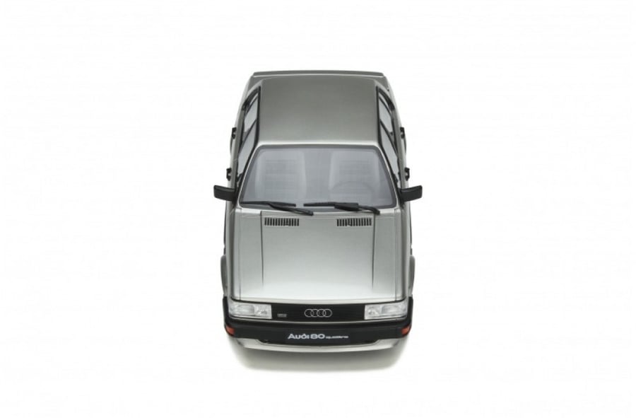 Audi 80 (B2) quattro Brand: Otto-mobile  Scale: 1/18 Color: Silver  Limited edition: 1 of 2000 Units SKU: OT940