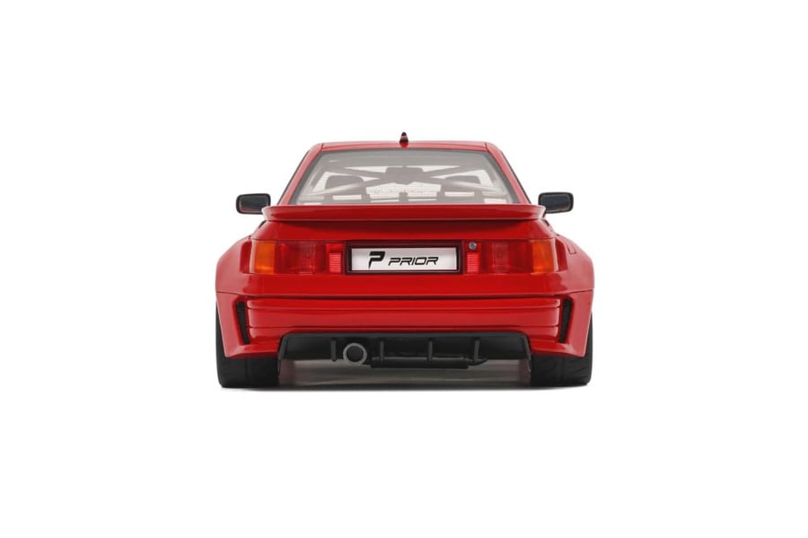 Otto Mobile 1:18 Audi 80 Coupe Prior Design Red 2021 Project Cars (OT1068)