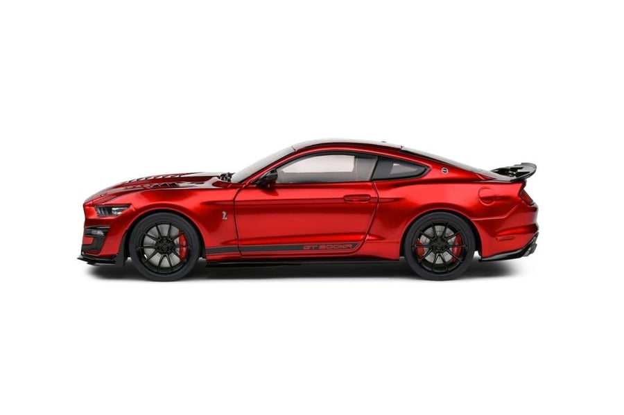 Ford Shelby Mustang Shelby GT500KR – Red / Black Stripes – 2023 S1805914 Solido 1:18