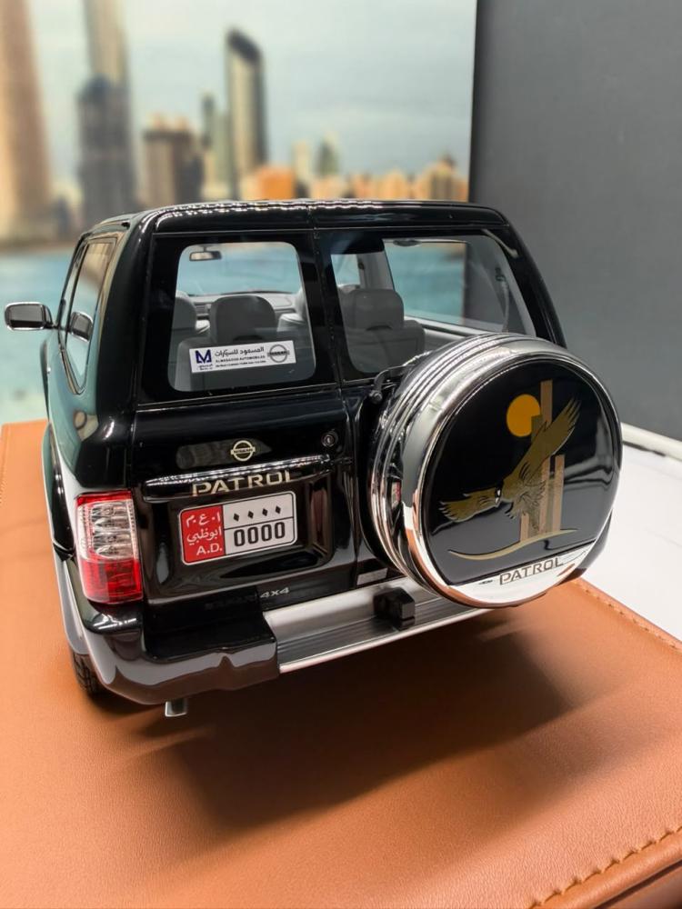 Model: Nissan Patrol Safari 2004  Brand: Old School  Scale: 1/18 Color: Black Limited edition: 1 Of 100 Units