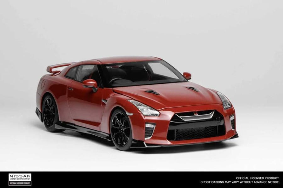 MotorHelix 1:18 Nissan Skyline GT-R Customized Version in Metallic Red MotorHelix | SKU: M83511