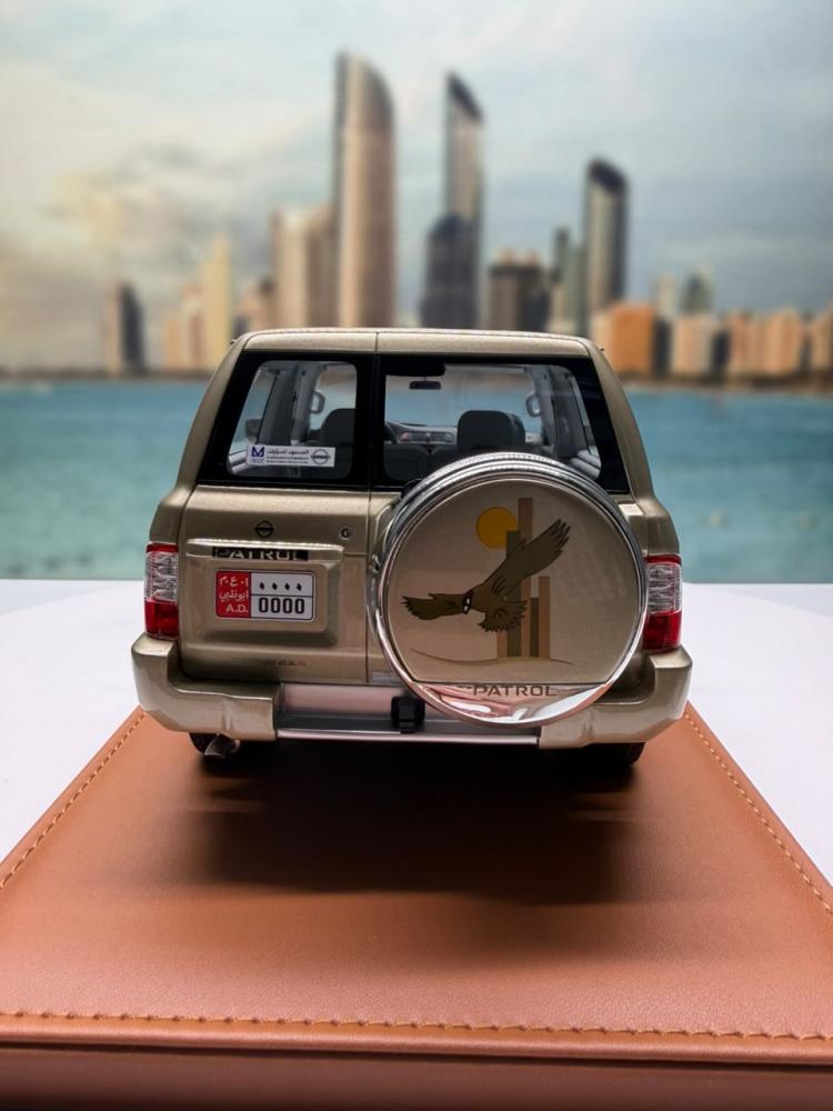 Model: Nissan Patrol Safari 2004  Brand: Old School  Scale: 1/18 Color: Gold Limited edition: 1 Of 100 Units
