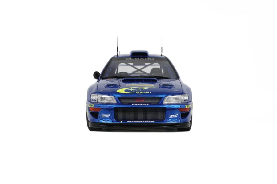 OTTO-MOBILE - SUBARU - IMPREZA WRC S6 N 3 2nd RALLY CATALUNYA 2000 RICHARD BURNS - ROBERT REID  Scale: 1/18   Manufacturer code: OT472   Colour: BLUE MET YELLOW   Material: resin   Year: 2000   Notes: LIMITED 2000 ITEMS