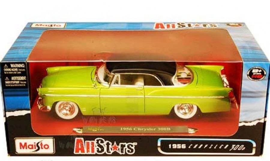 31348 Maisto All Stars - 1956 Chrysler 300B Hard Top. 1:18 scale diecast