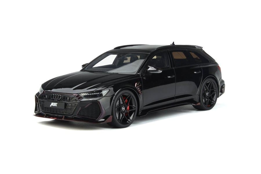 AUDI A6 RS6 ABT Avant C8 2021  Brand: Gt-spirit Scale: 1/18 Color: Black  Limited edition: 1 OF 1400 UNITS Item Code : GT868