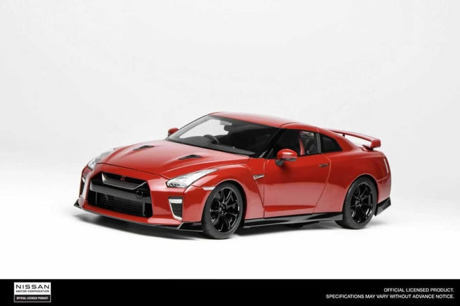 MotorHelix 1:18 Nissan Skyline GT-R Customized Version in Metallic Red MotorHelix | SKU: M83511