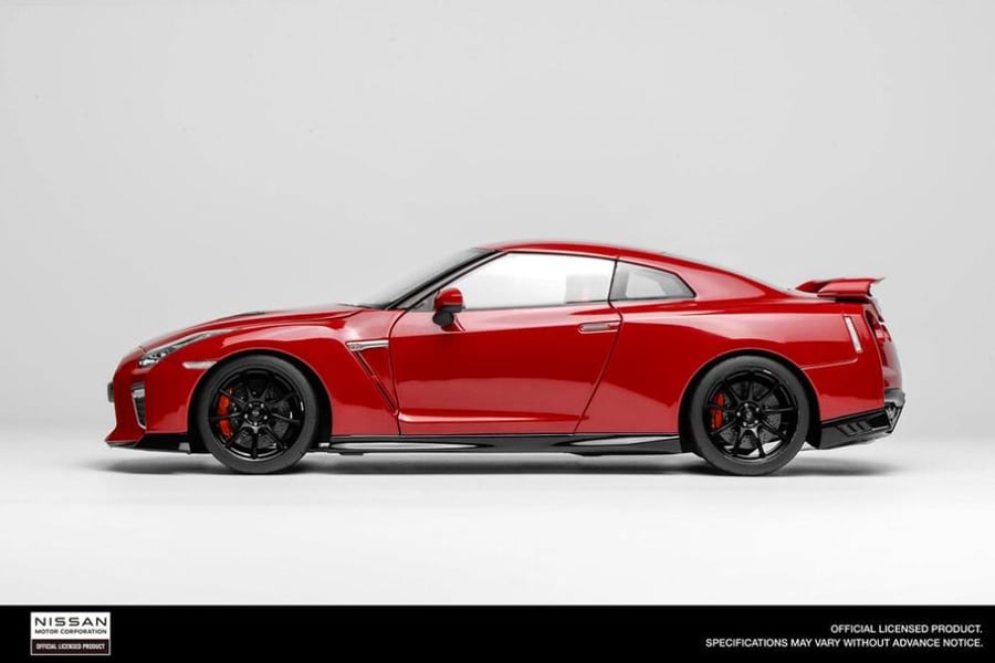 MotorHelix 1:18 Nissan Skyline GT-R Customized Version in Metallic Red MotorHelix | SKU: M83511