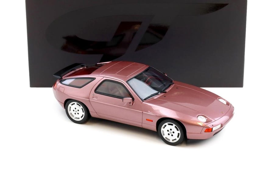 1:18 GT Spirit GT524 Porsche 928 S Coupe Cassis red metallic 1980