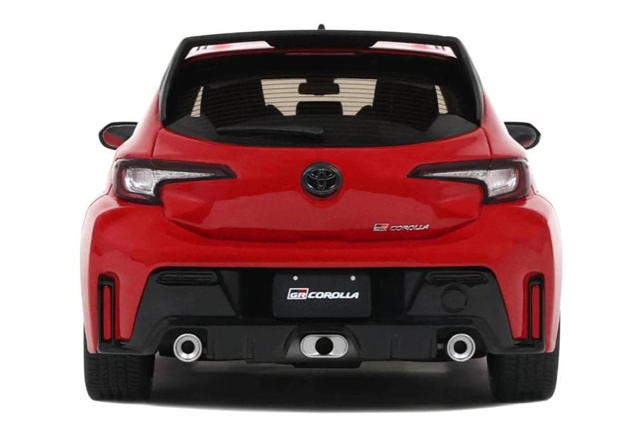 Toyota Corolla GR Circuit Edition 2022 supersonic red 1:18 OttOmobile Limitation 999 pcs. Article ID OT1072