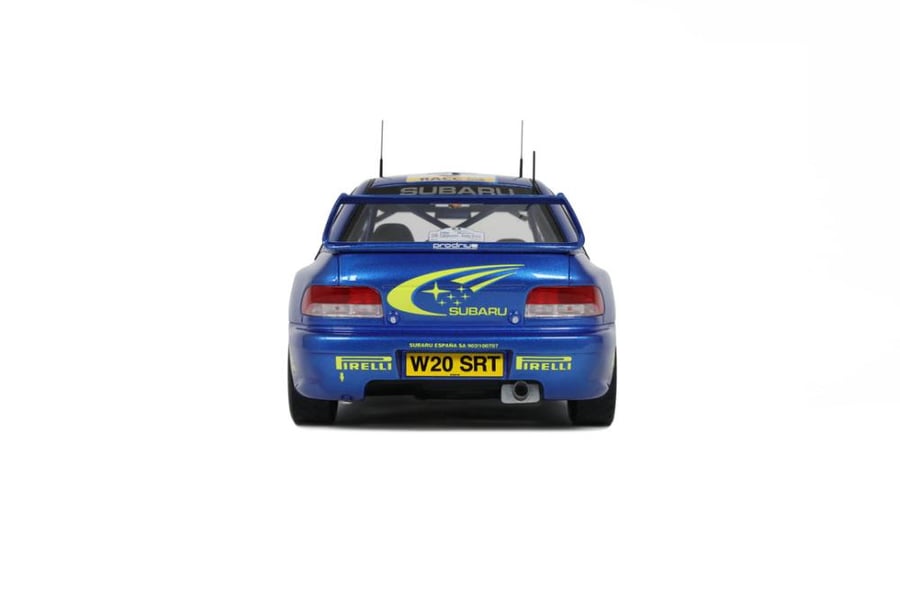 OTTO-MOBILE - SUBARU - IMPREZA WRC S6 N 3 2nd RALLY CATALUNYA 2000 RICHARD BURNS - ROBERT REID  Scale: 1/18   Manufacturer code: OT472   Colour: BLUE MET YELLOW   Material: resin   Year: 2000   Notes: LIMITED 2000 ITEMS